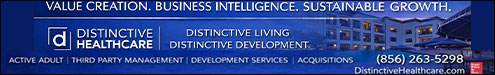 Distinctive Living Wide Sponsorship Banner